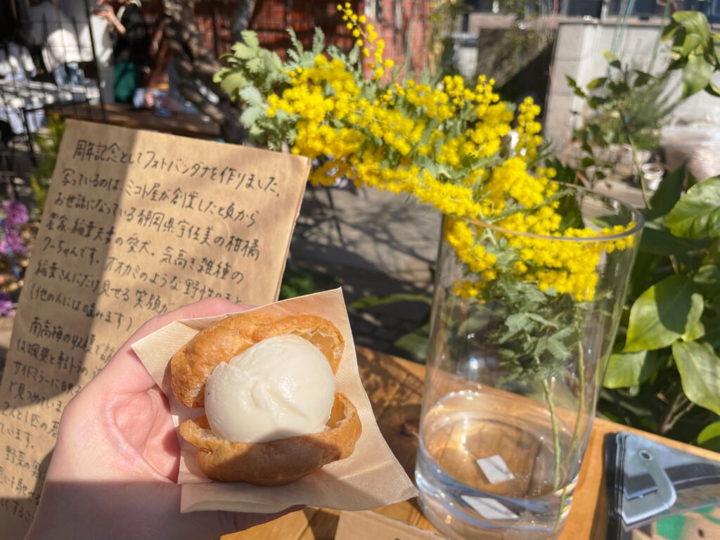 シューアイス KIKIミルク KIKI NATURAL ICECREAM ミコトヤハウス4周年 LEE100人隊 TB はな おでかけ おでかけ部