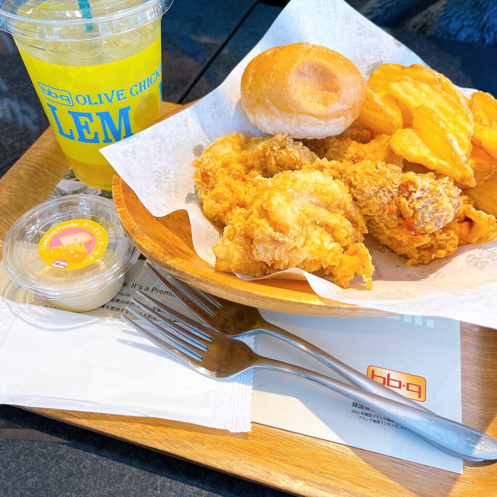 【bb.q オリーブ チキン】