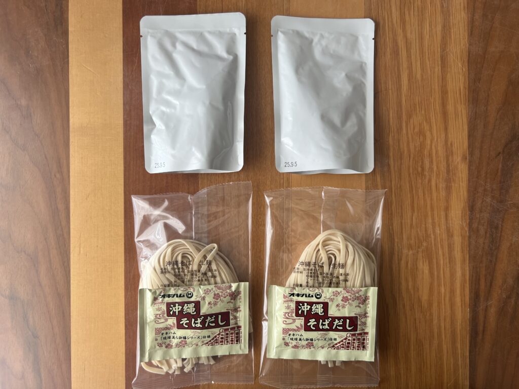 沖縄そばとじゅーしー（沖縄風炊き込みご飯）でおうちごはん TB icoco