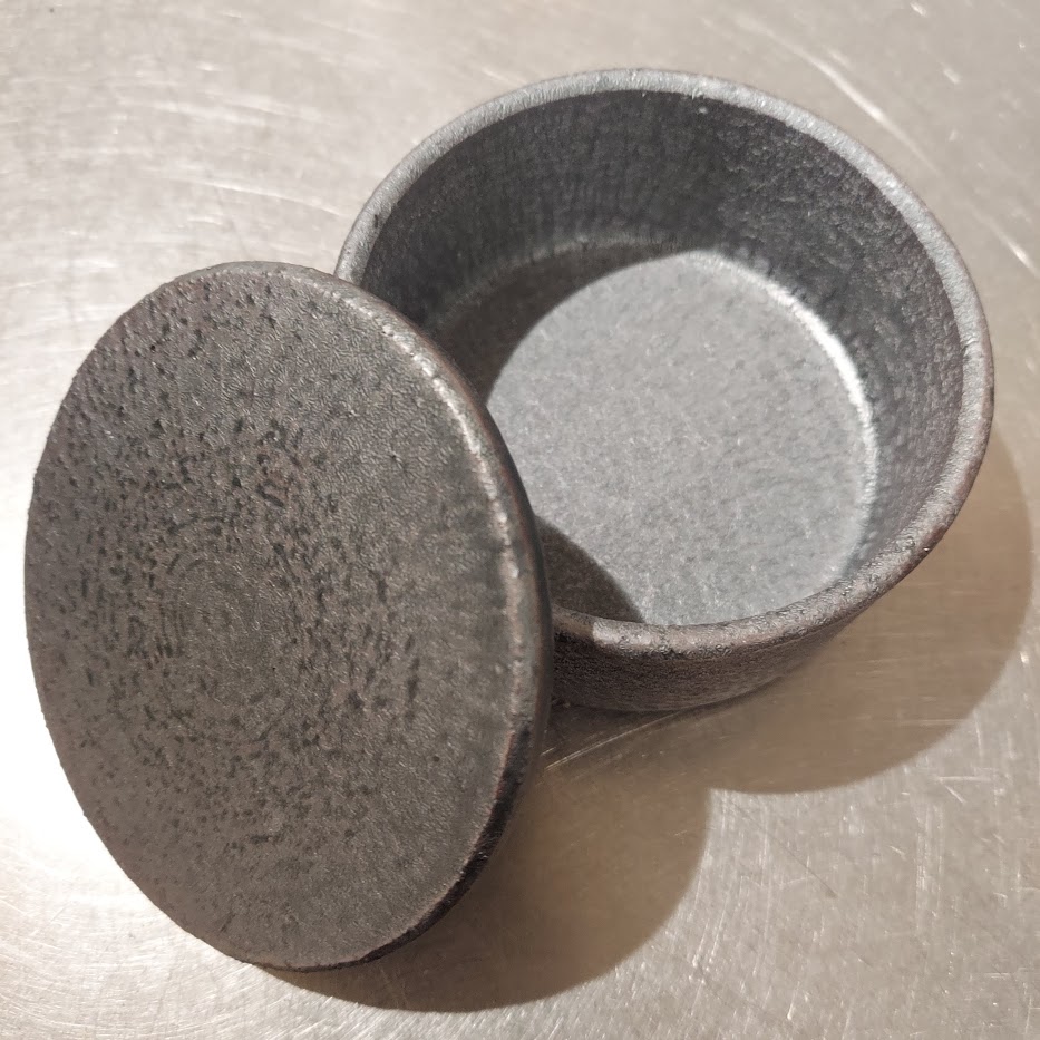 萬古焼 塩入れ 三重県菰野