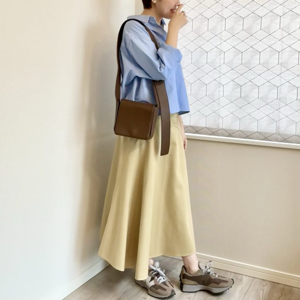 ユニクロ JW ANDERSON ブロードシャツ コーデ