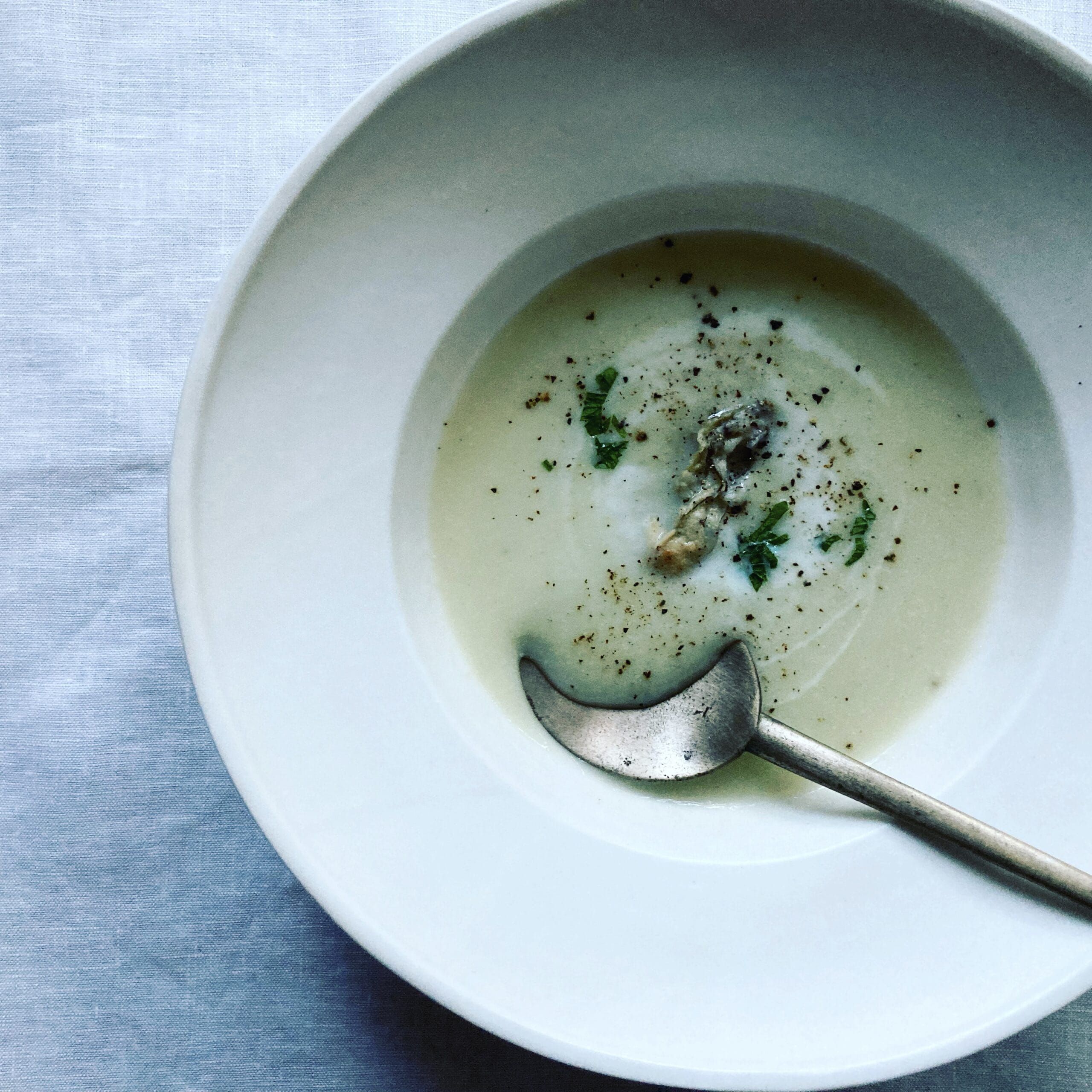 LEE100人隊TBあきさんが作った新ごぼうのスープ