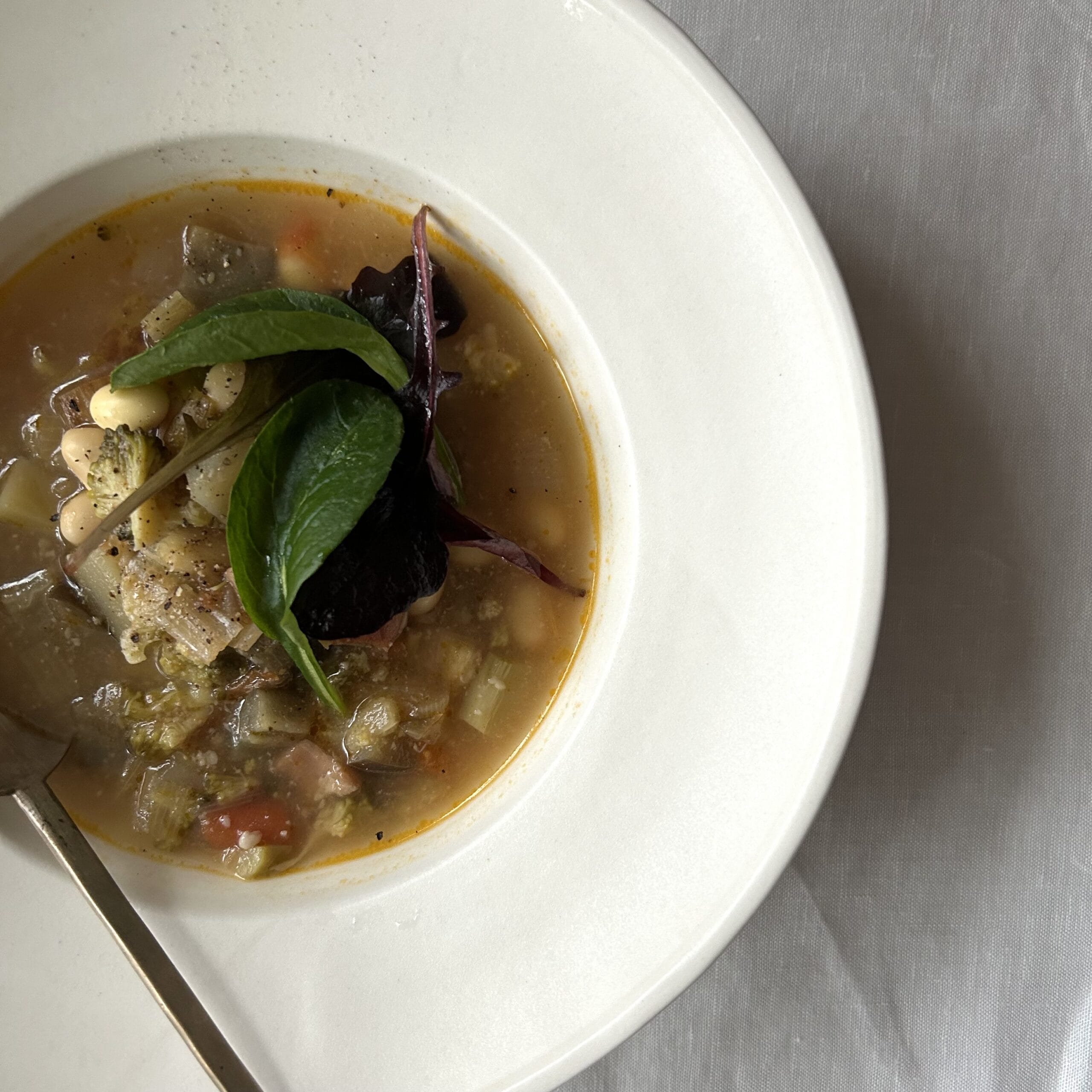 LEE100人隊TBあきさんが作ったミネストローネ