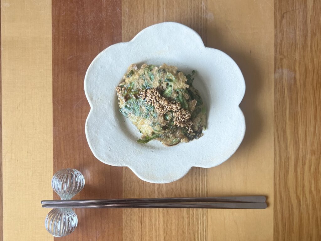 【LEEレシピ】「春菊のジョン」を作ったよ／榎本美沙さん TB icoco