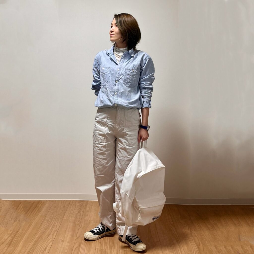 服　リュック　コーデ