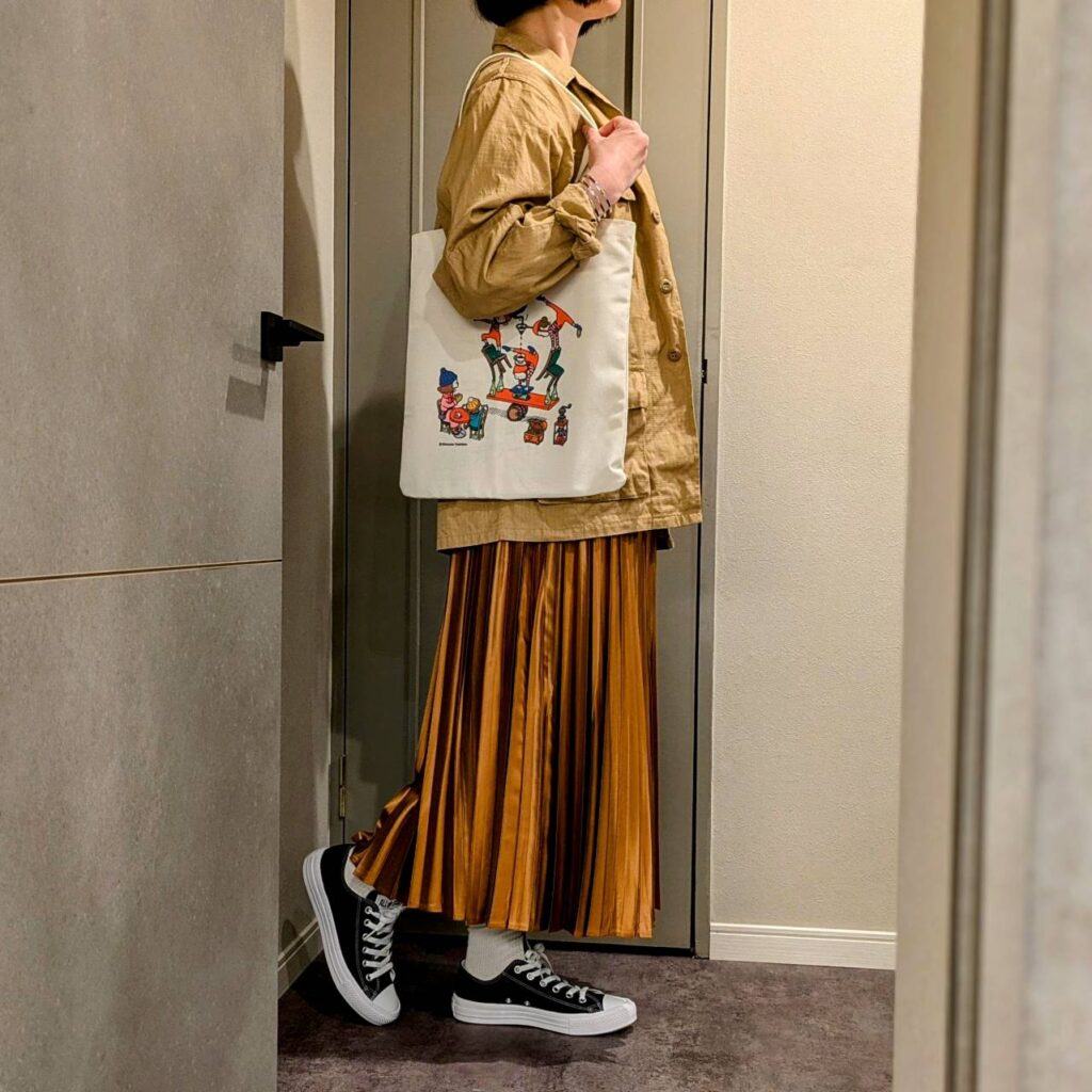 30代女子コーデ 40代女子ファッション 甘辛ミックス