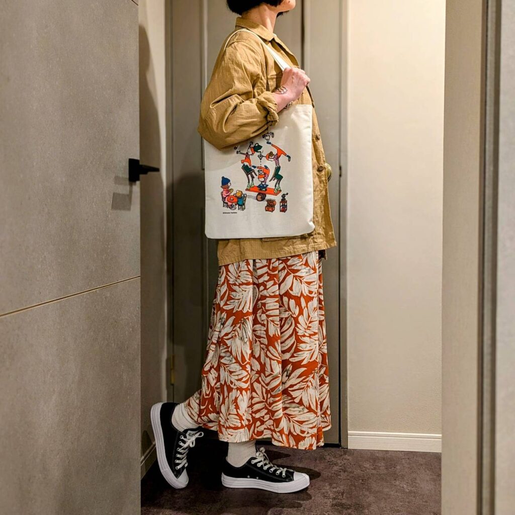 30代女子コーデ 40代女子ファッション 甘辛ミックス