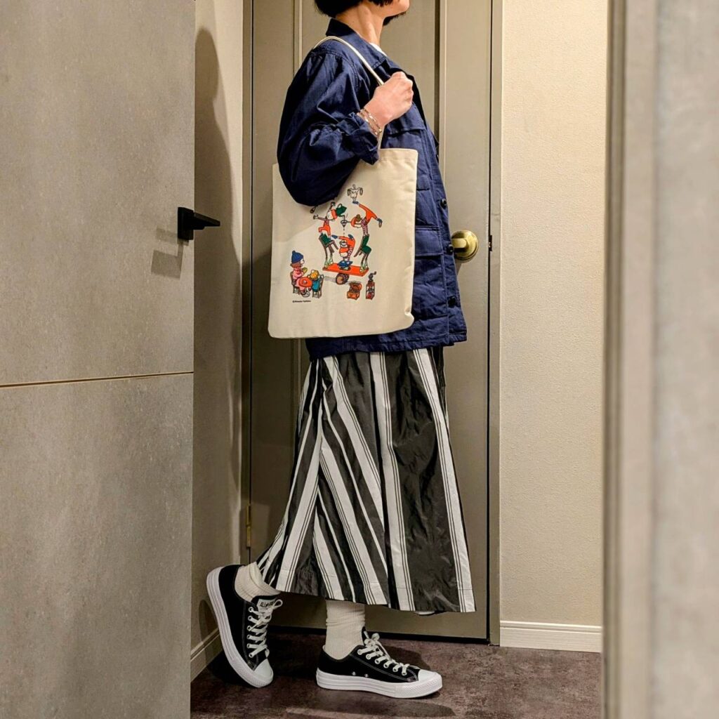 30代女子コーデ 40代女子ファッション 甘辛ミックス