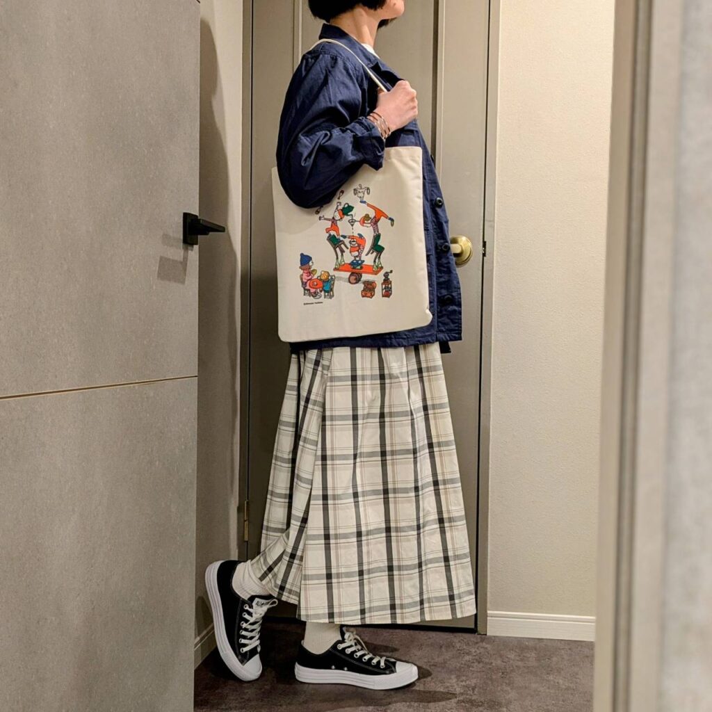 30代女子コーデ 40代女子ファッション 甘辛ミックス