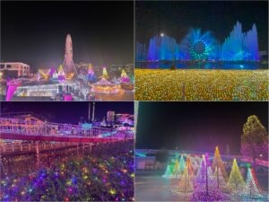 よみうりランド貸切イベント　東急ロイヤルクラブ会員限定　よみうりランド　60周年　LEE100人隊　TB　はな　おでかけ　おでかけ部　2025年3月　ジュエルミネーション2024-2025