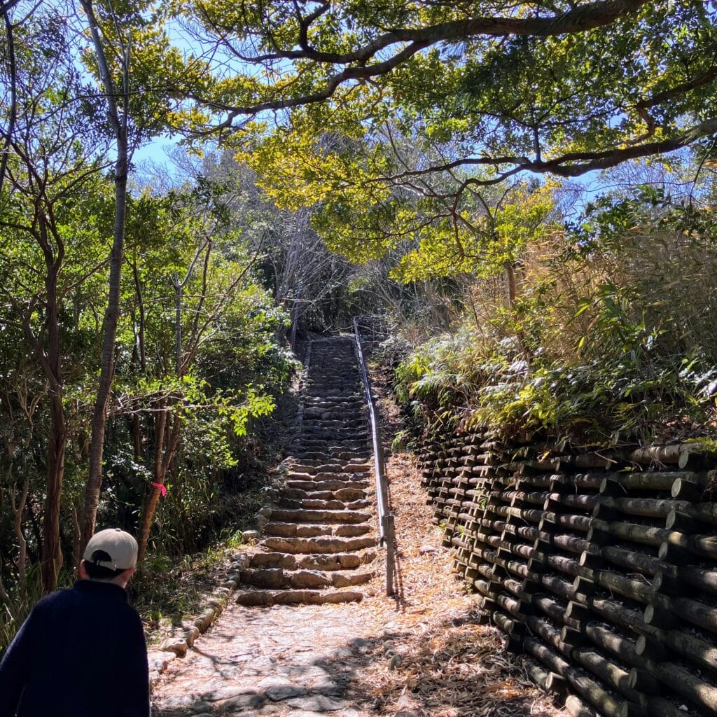 横山展望台 カツカツの道 英虞湾