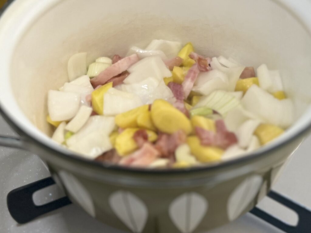 【LEEレシピ】「春野菜スープ」榎本美沙さん／作りました TB icoco