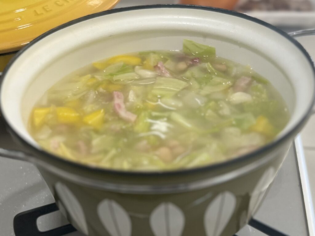 【LEEレシピ】「春野菜スープ」榎本美沙さん／作りました TB icoco