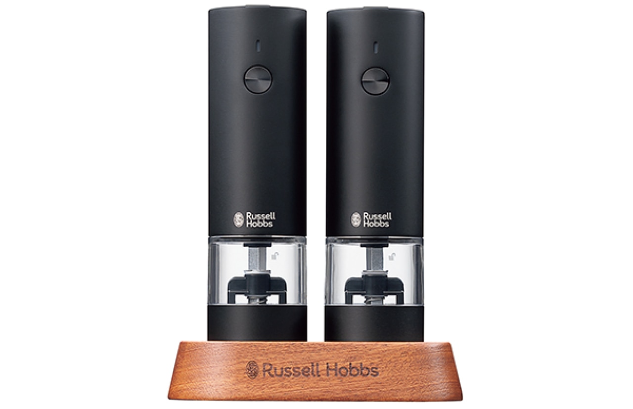 ラッセルホブス 充電式ミル ソルト＆ペッパー2本セット／大石アンドアソシエイツ