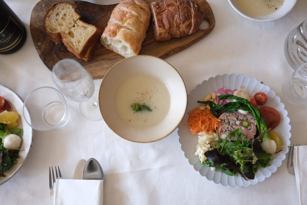 写真：ポタージュスープ