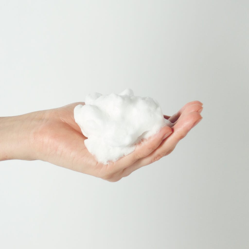 洗い上がりのつっぱりや乾燥はなし！