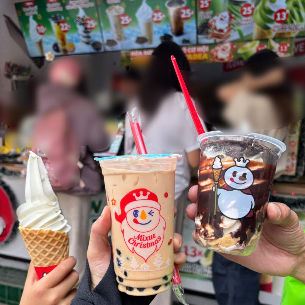 ベトナム　タピオカミルクティー