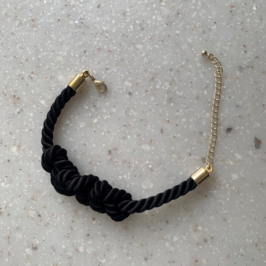 Noeud　ブレスレット　ブラック
