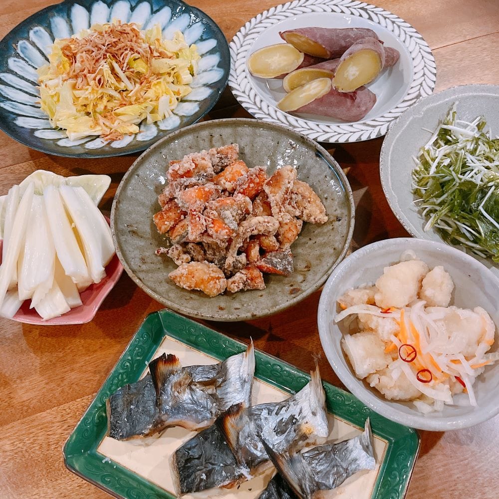 和食 献立 夕食