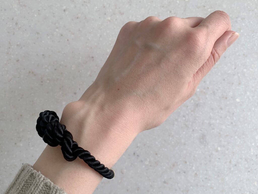 Noeud　ブレスレット　ブラック