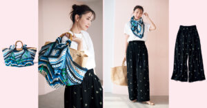 蛯原友里さんと楽しむ初夏の最愛ブランド manipuri（マニプリ）　ne Quittez pas（ヌキテパ）