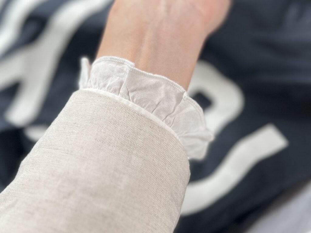 【40代】セレモニー・ハレの日「ホワイト（白）コーデ」／手持ち服で完結 TB icoco