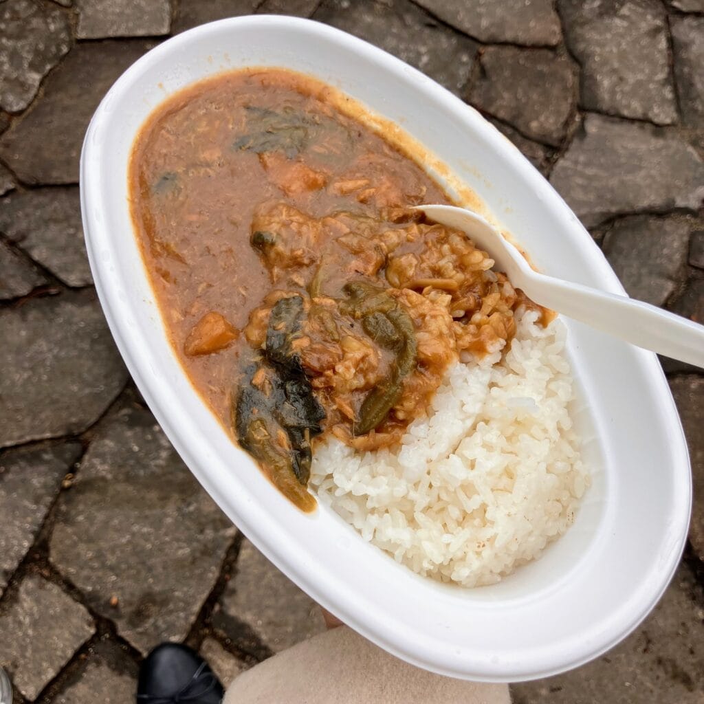 青空こどもカフェ　カレー　東別院