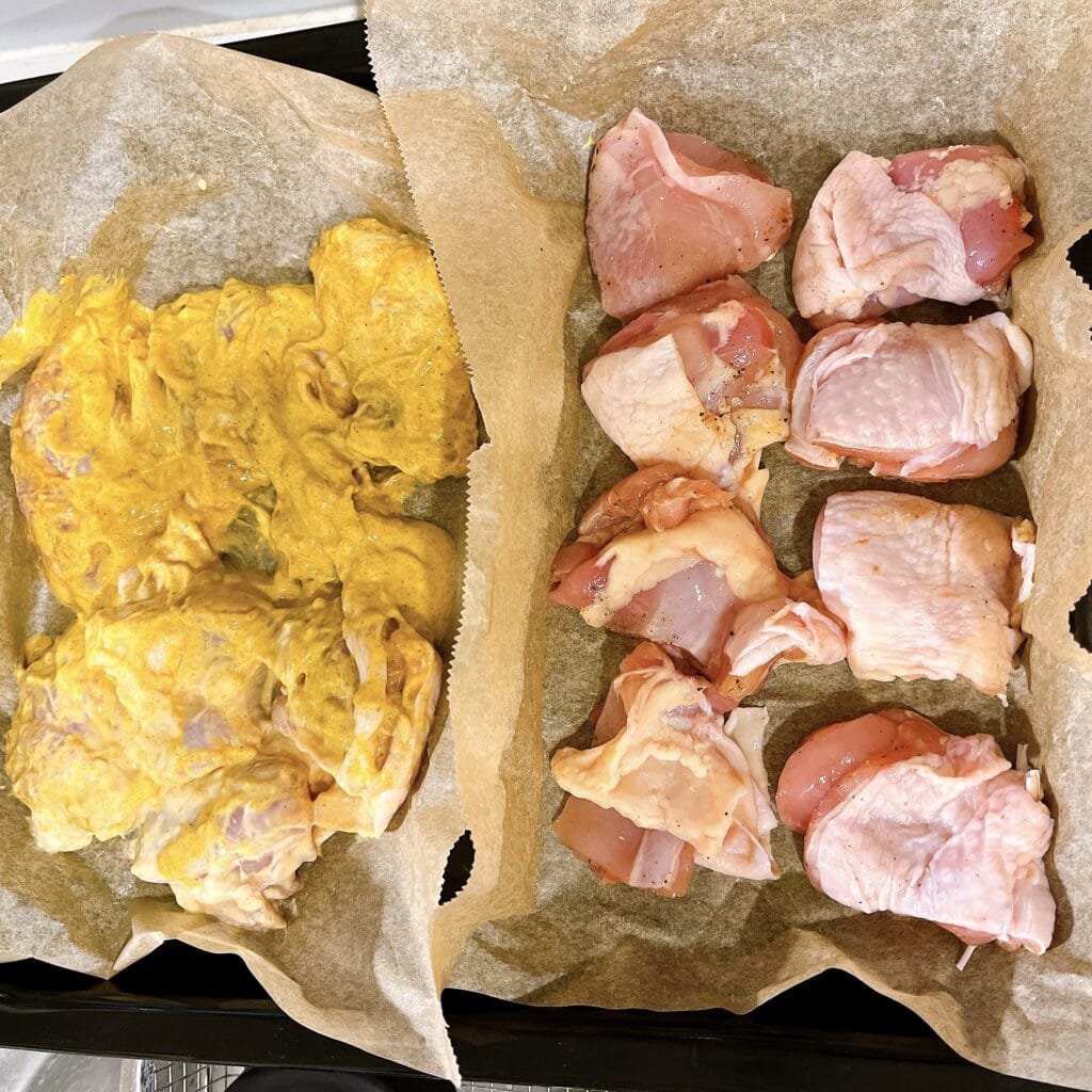 タンドリーチキンとコンソメチキン