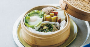 ヘルシーさと見た目に、体も心も癒されます！「からだ整いワンプレート蒸し」レシピ／りよ子さん