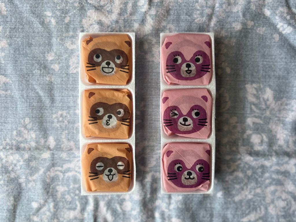 スーパーで買える銘菓•【愛媛】たぬきまんじゅう TB icoco