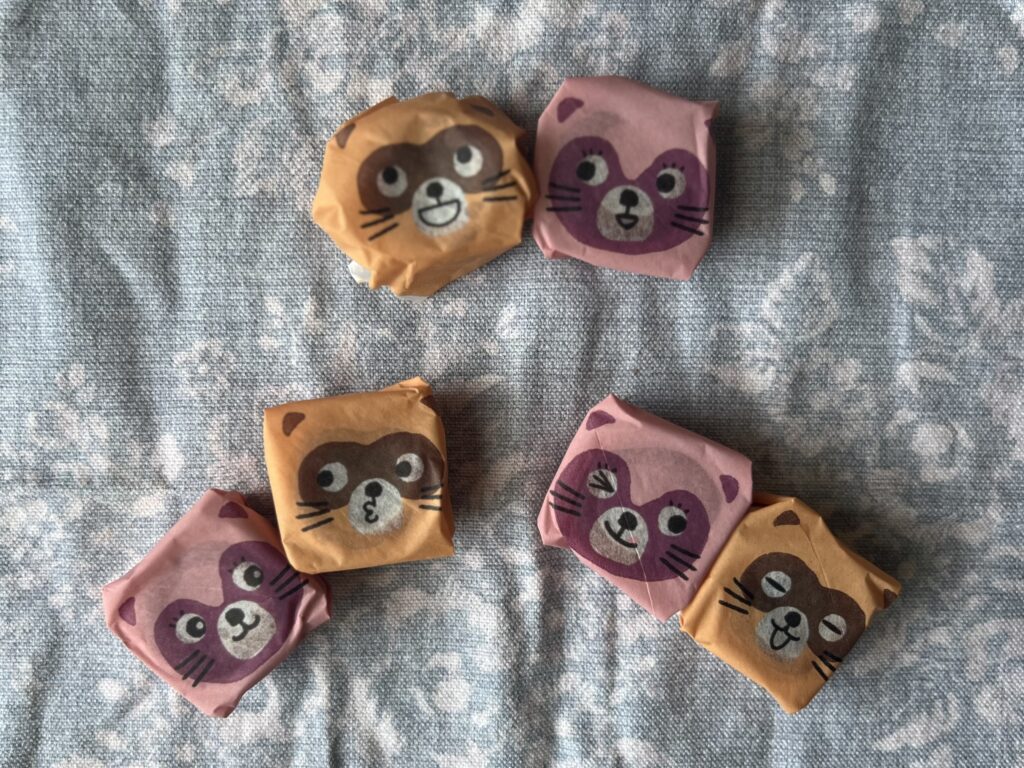 スーパーで買える銘菓•【愛媛】たぬきまんじゅう TB icoco