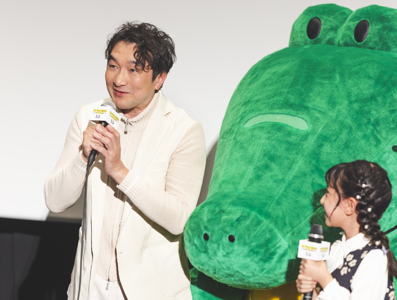 「たべっ子どうぶつ THE MOVIE」　完成披露試写会　池田テツヒロ　大野りりあな