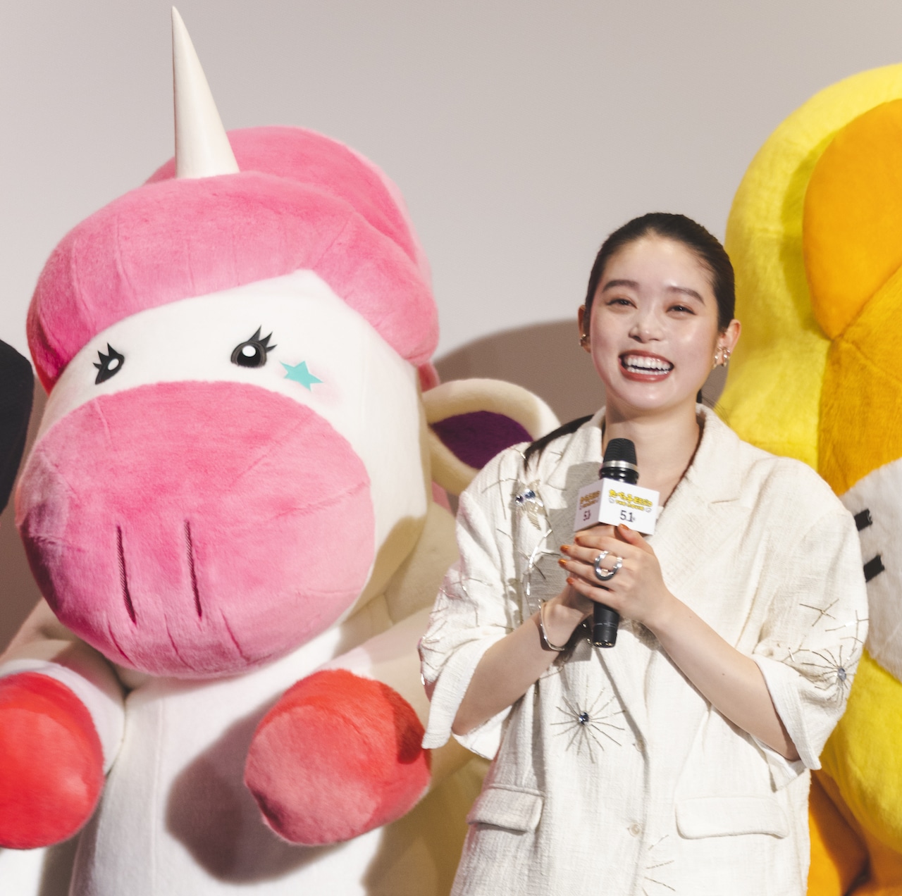 「たべっ子どうぶつ THE MOVIE」　完成披露試写会　髙石あかり　