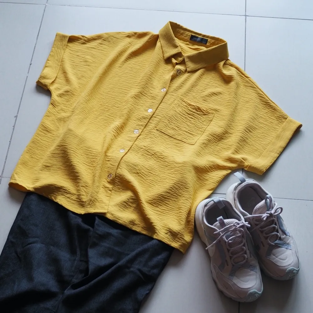 30代ママの運動会コーデ　チームカラーを着る