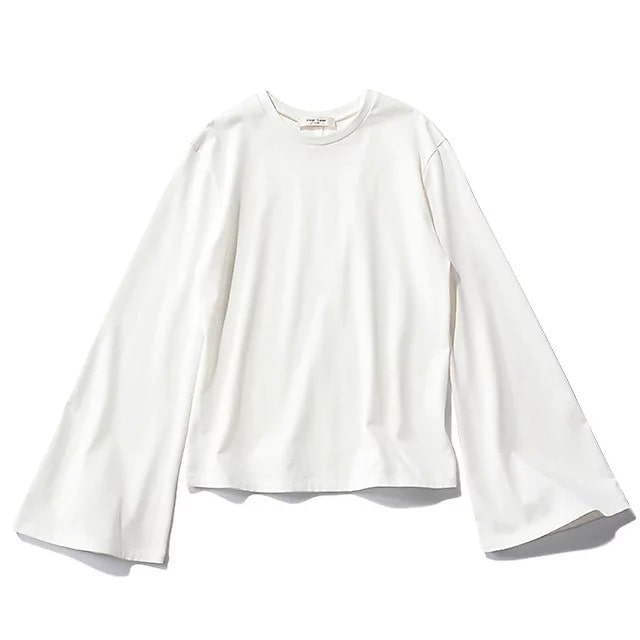 Demi-Luxe BEAMS
【洗える】フレアスリーブ プルオーバー
￥15,400