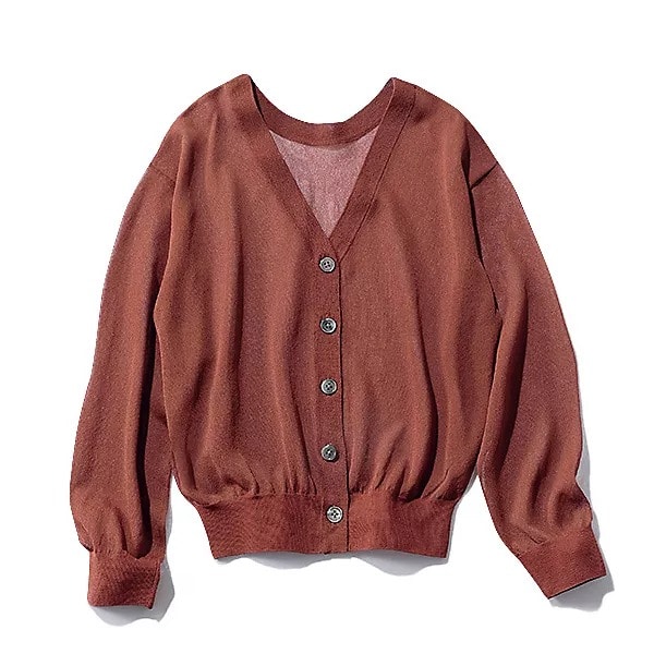 Demi-Luxe BEAMS
【洗える】2WAY シアーカーディガン
￥17,600
