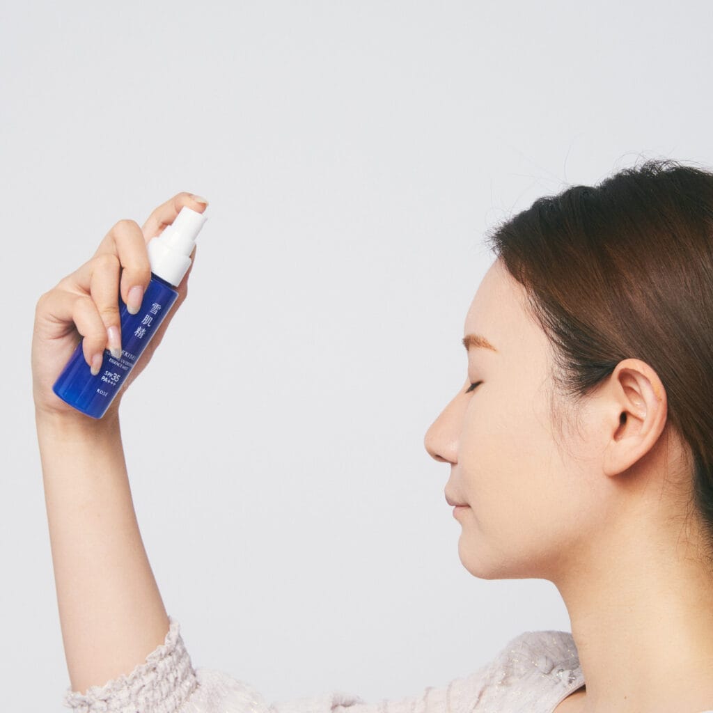 美容液仕立てのふんわりミストが気持ちいい！ 