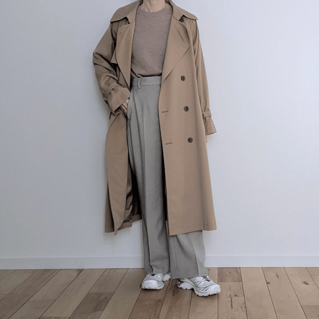 サロモン「XT-6 GORE-TEX」コーデ