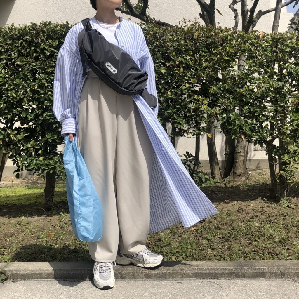 LEE 100人隊　OUTDOORPRODUCTS LEEマルシェ　限定　ボディバッグ　スミクロ