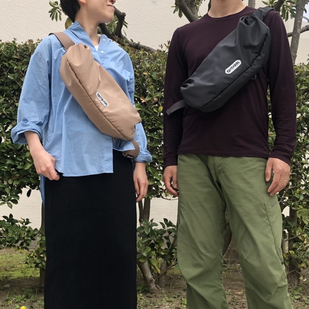 LEE 100人隊　OUTDOORPRODUCTS LEEマルシェ　限定　ボディバッグ　スミクロ