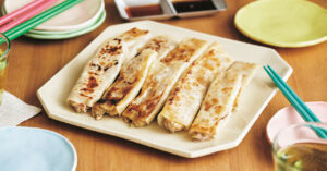 包むのが簡単に！「棒餃子」レシピ／およねさん