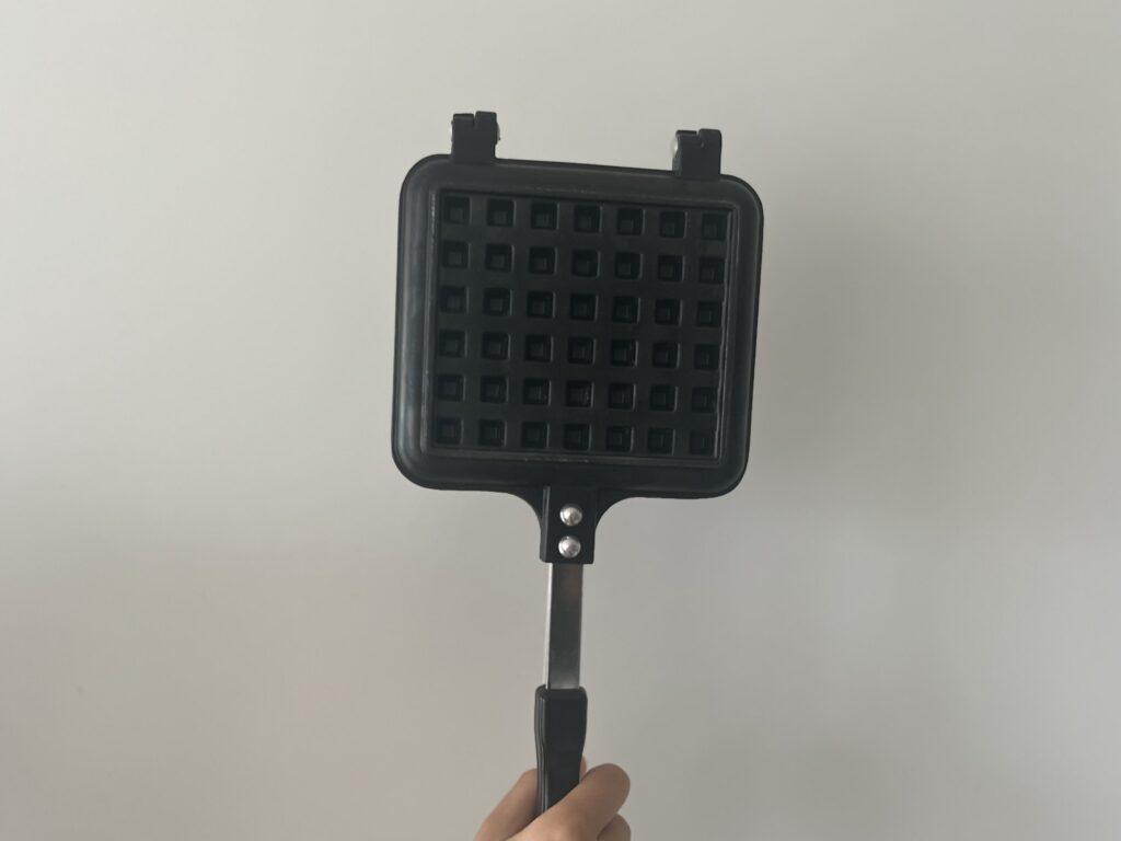 【沖縄】「寒緋桜(カンヒザクラ)の実」を使って天然酵母パン作り⑤（焼き菓子編）TB icoco　ダイソー　ワッフルメーカー