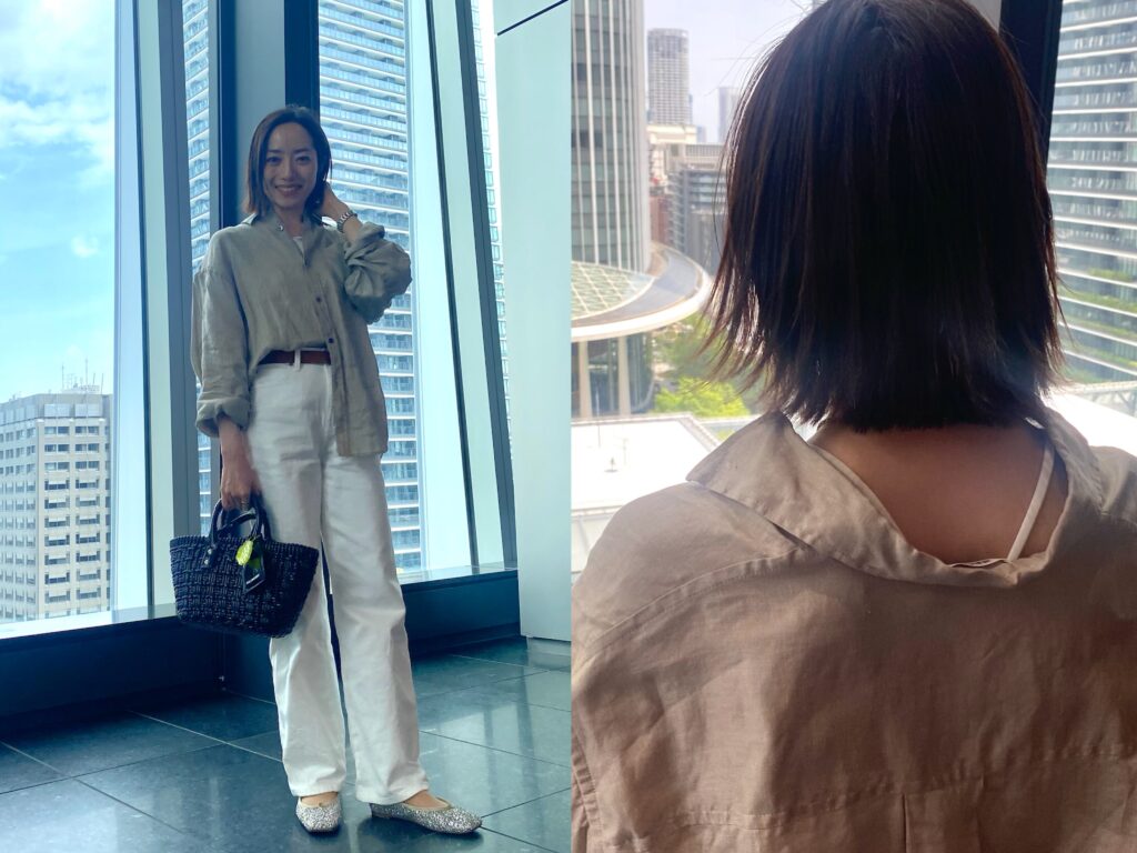 クレープジャージーブラキャミソール