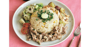 加熱は炊飯器におまかせ！「デリ風ワンプレートライス」レシピ／およねさん