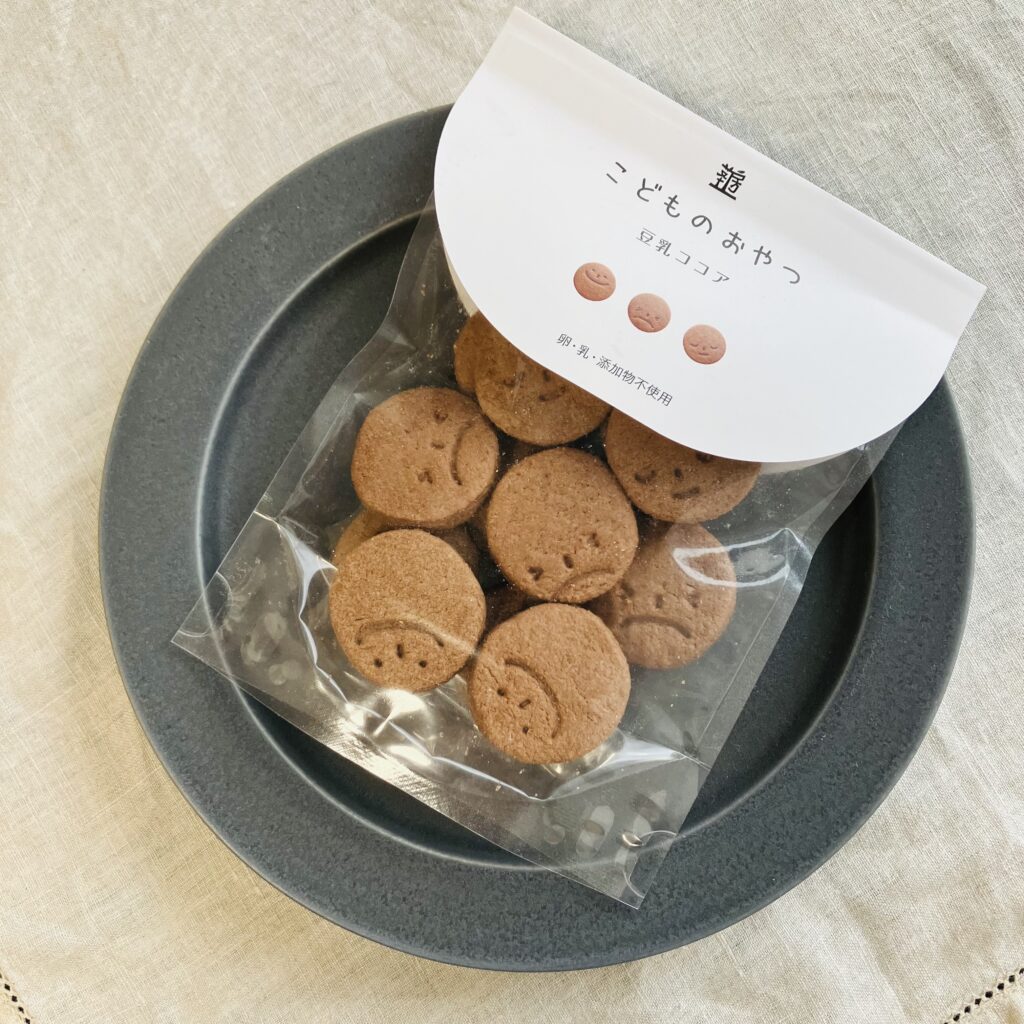 茎工房【こどものおやつ】豆乳ココアクッキが美味しくて可愛い♡