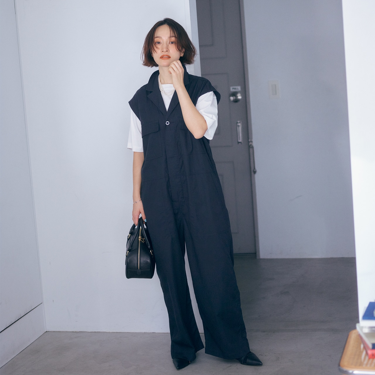 明日なに着る0507　モデル／高山都