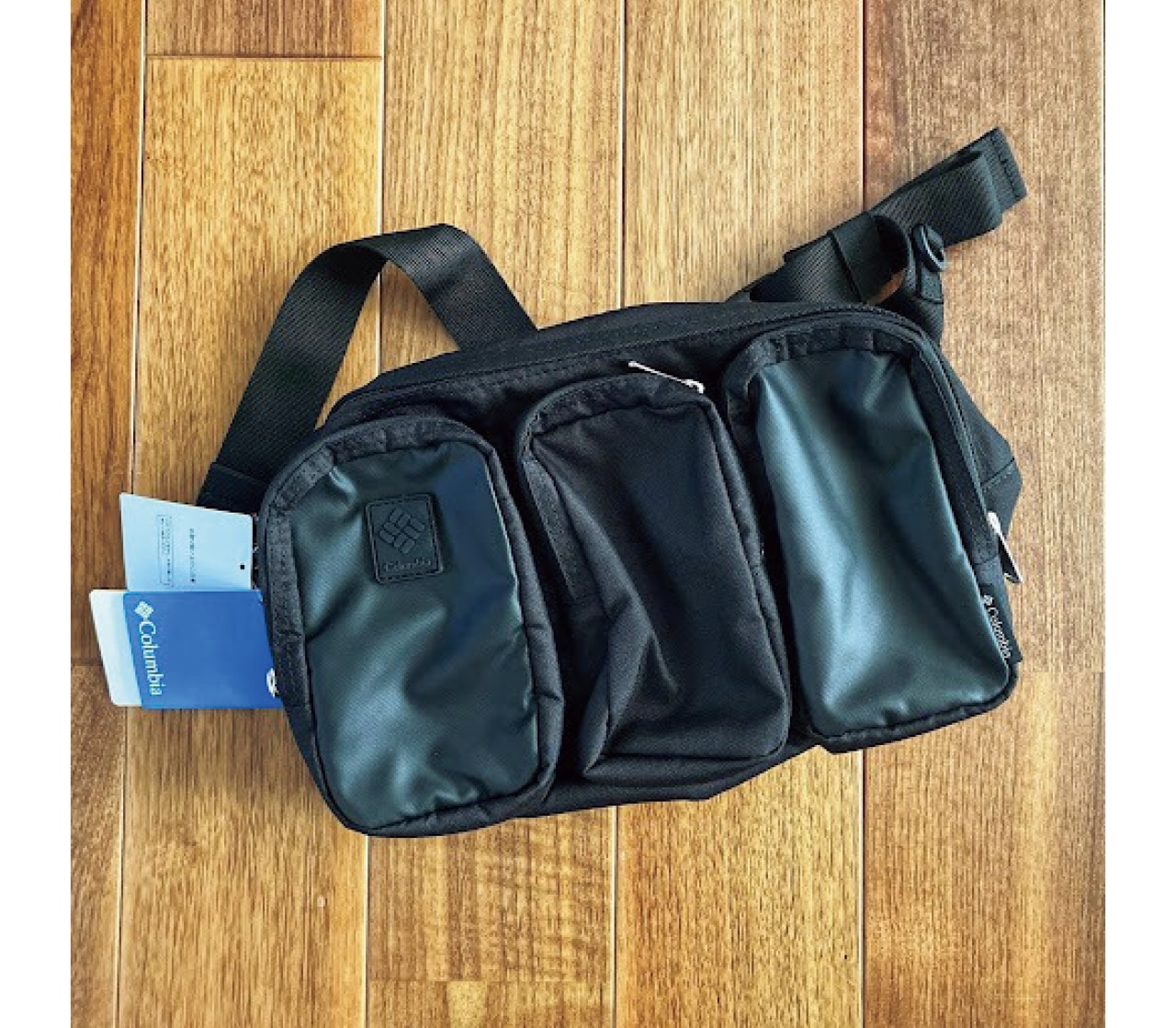 私も貸してほしい！　息子用にコロンビアのバッグを購入