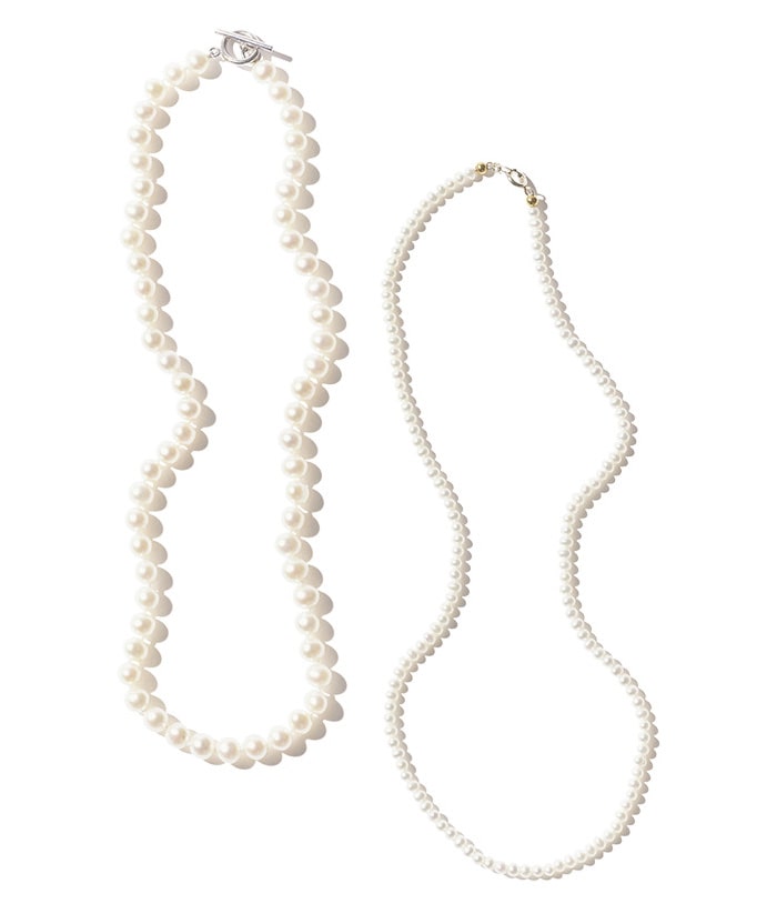 （右）￥48400・（左）￥69300／マリハ　