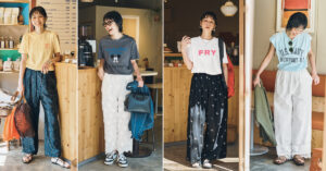 この夏、別注Tシャツは＋ちょい派手パンツで行く！