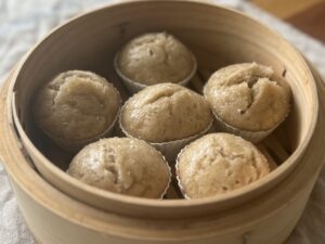 【沖縄】「寒緋桜(カンヒザクラ)の実」を使って天然酵母パン作り⑦（蒸しパン編）TB icoco